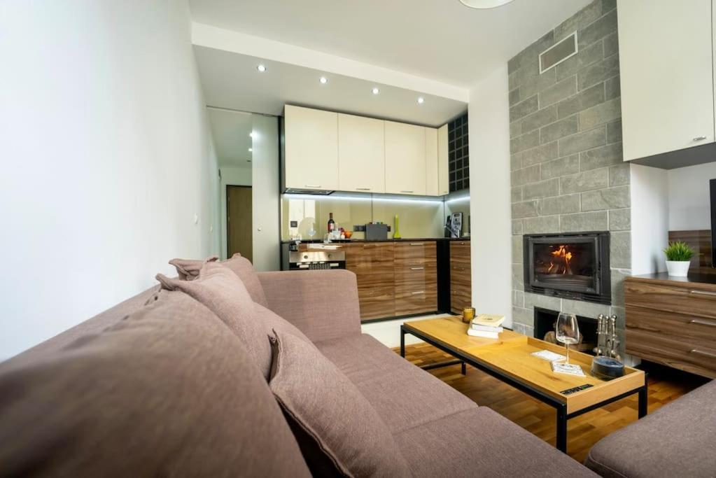 Secluded Mountain Cozy Studio With Fireplace Bansko Luaran gambar